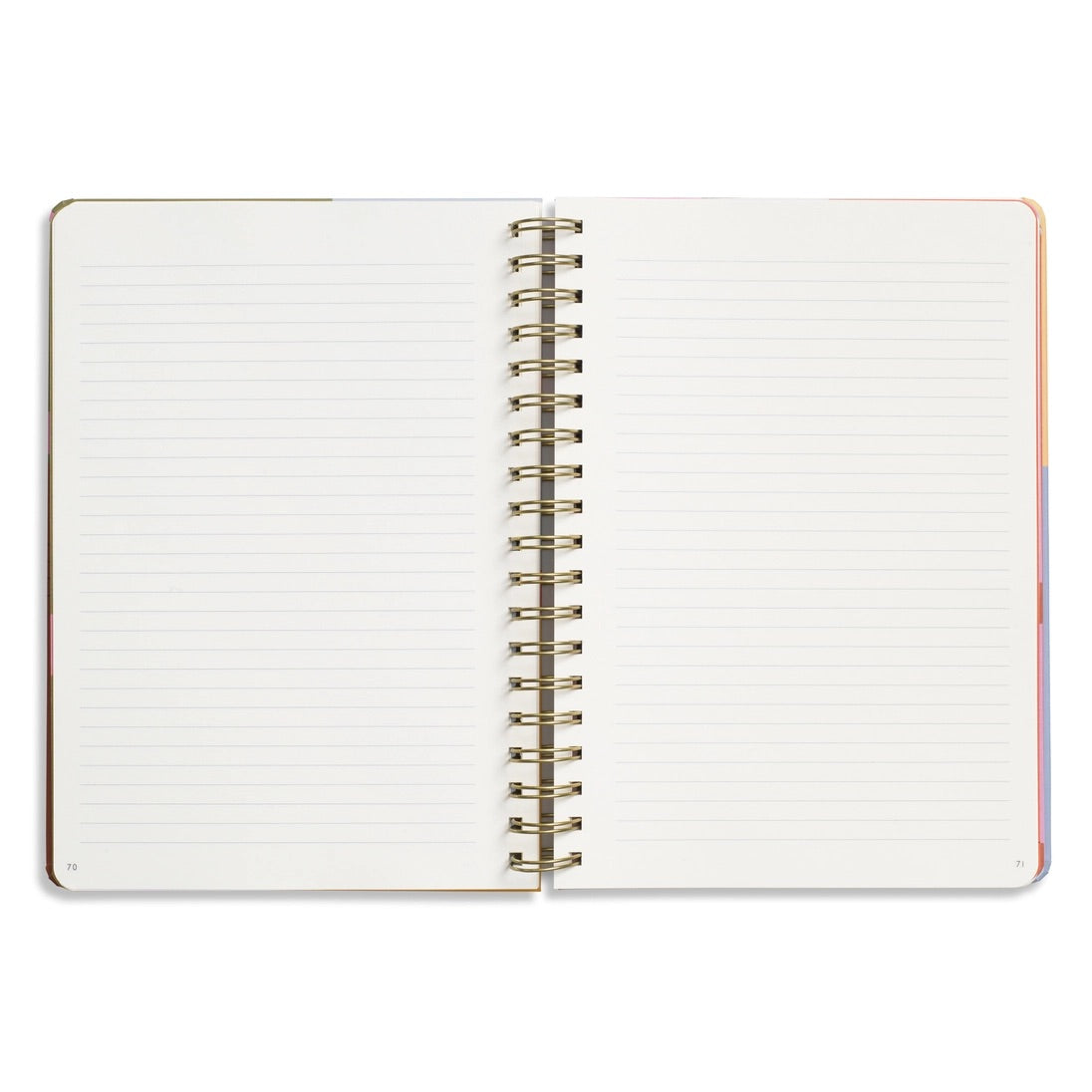 Notes Colorblock Spiral Notebook