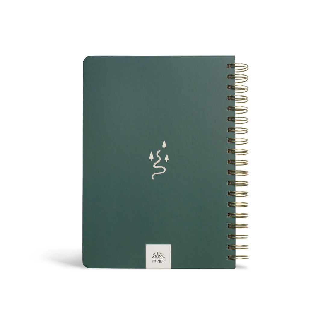 The Road Less Traveled Spiral Travel Journal