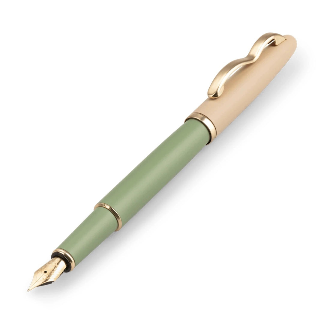 Wave Fountain Pen - Green