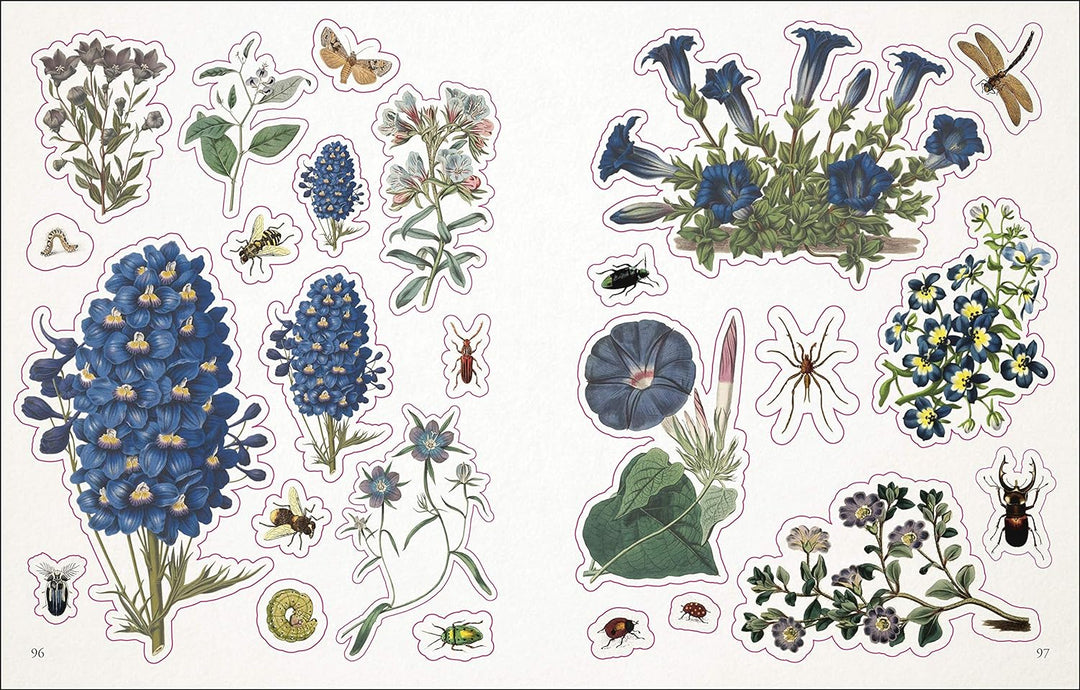 The Botanist's Sticker Anthology Sticker Book (1000+ Stickers)