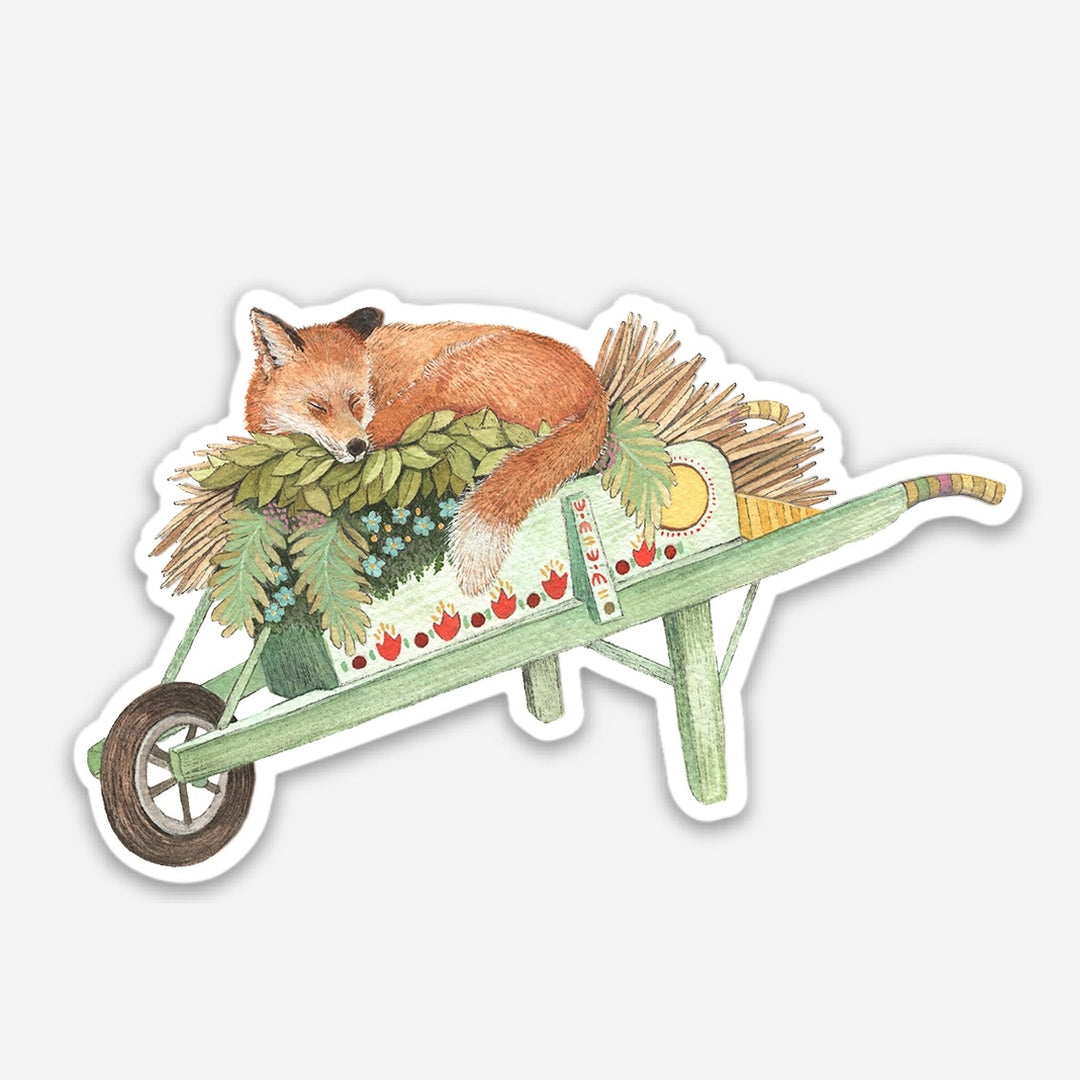 Benjamin's Wheelbarrow Sticker