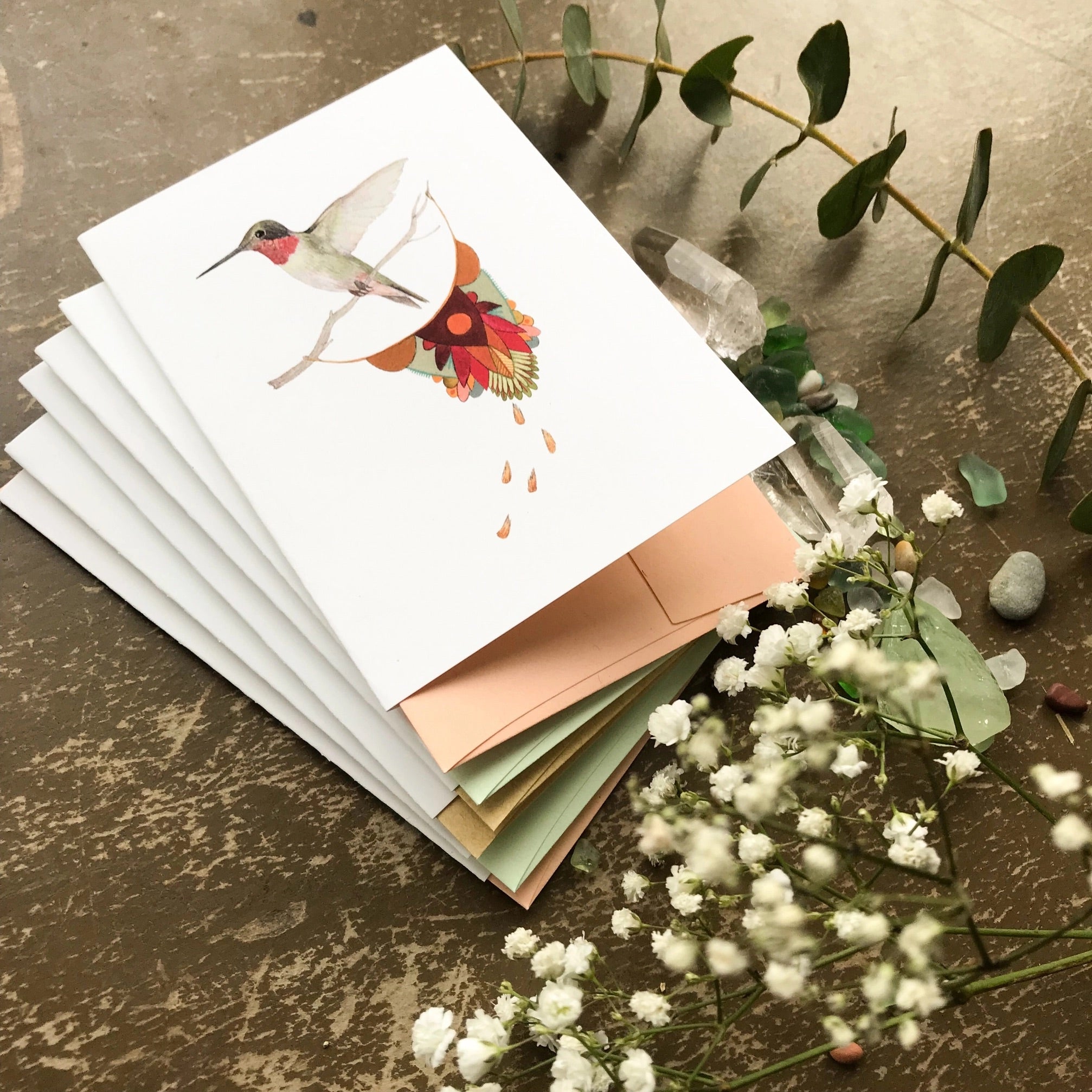 Bird Banners Small Card Set