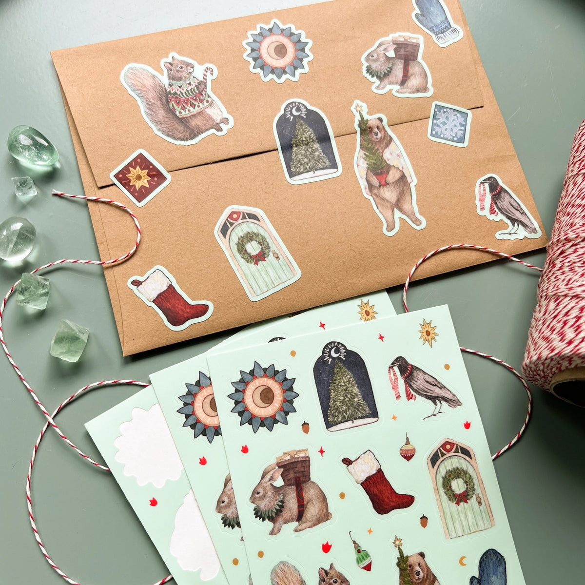 Holiday Sticker Sheet