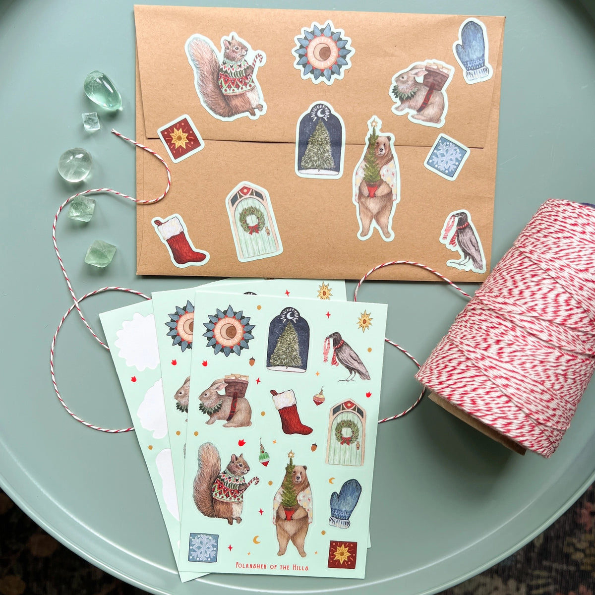 Holiday Sticker Sheet