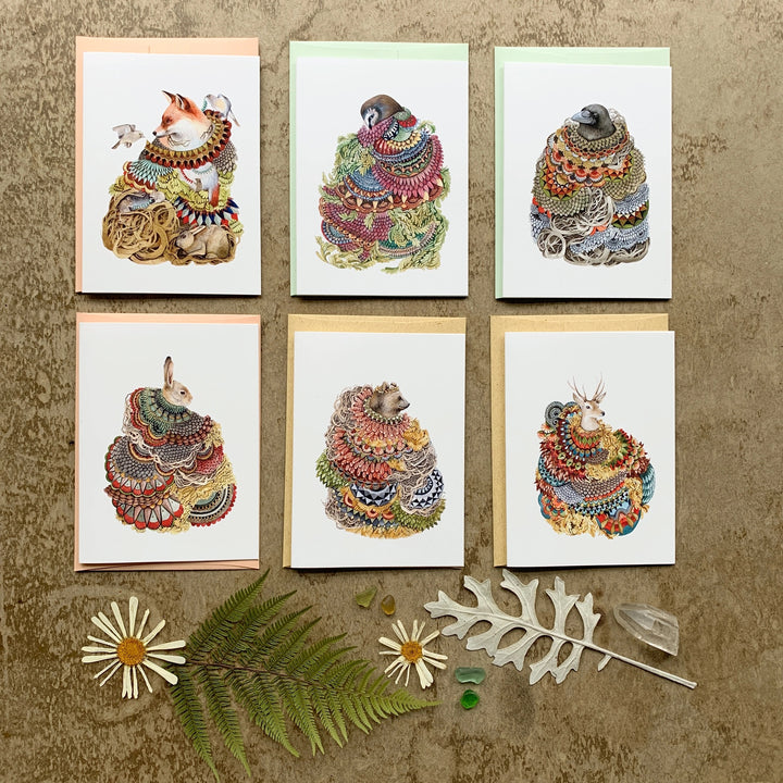 Quilted Forest Small Card Set