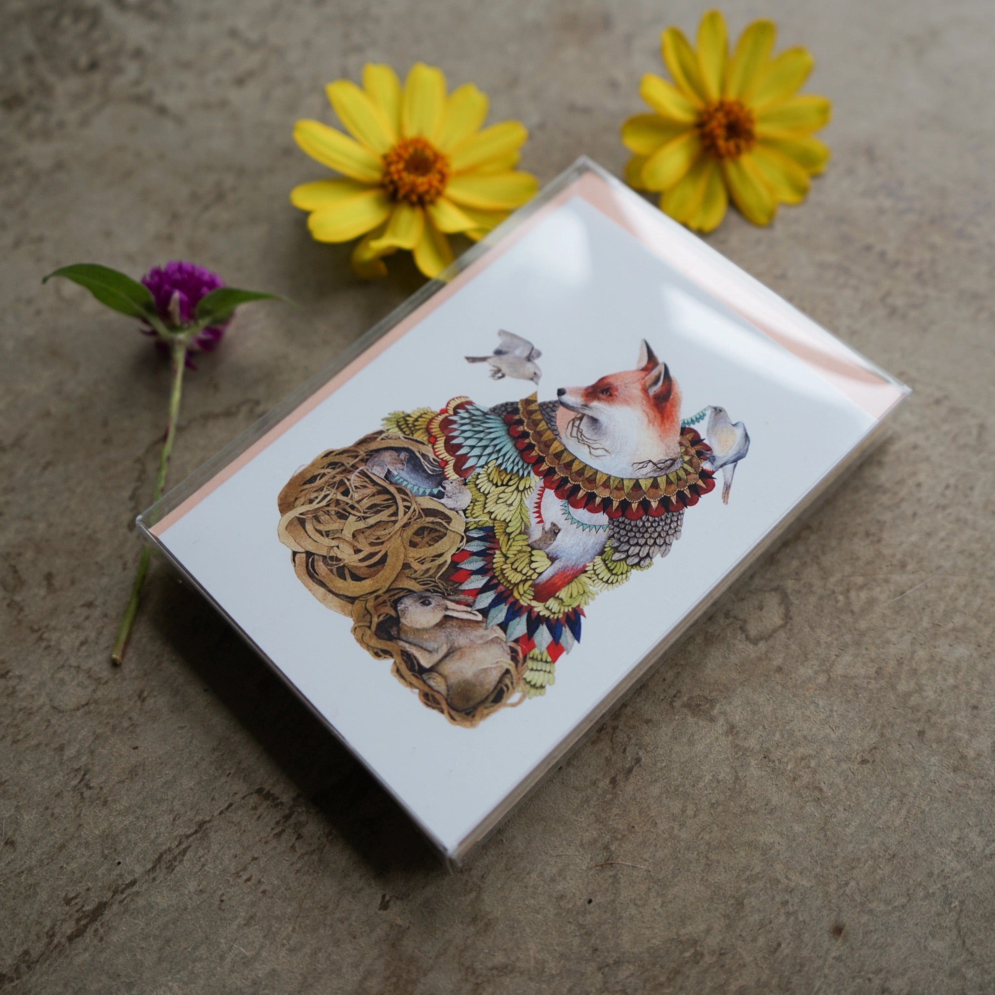 Quilted Forest Card Set