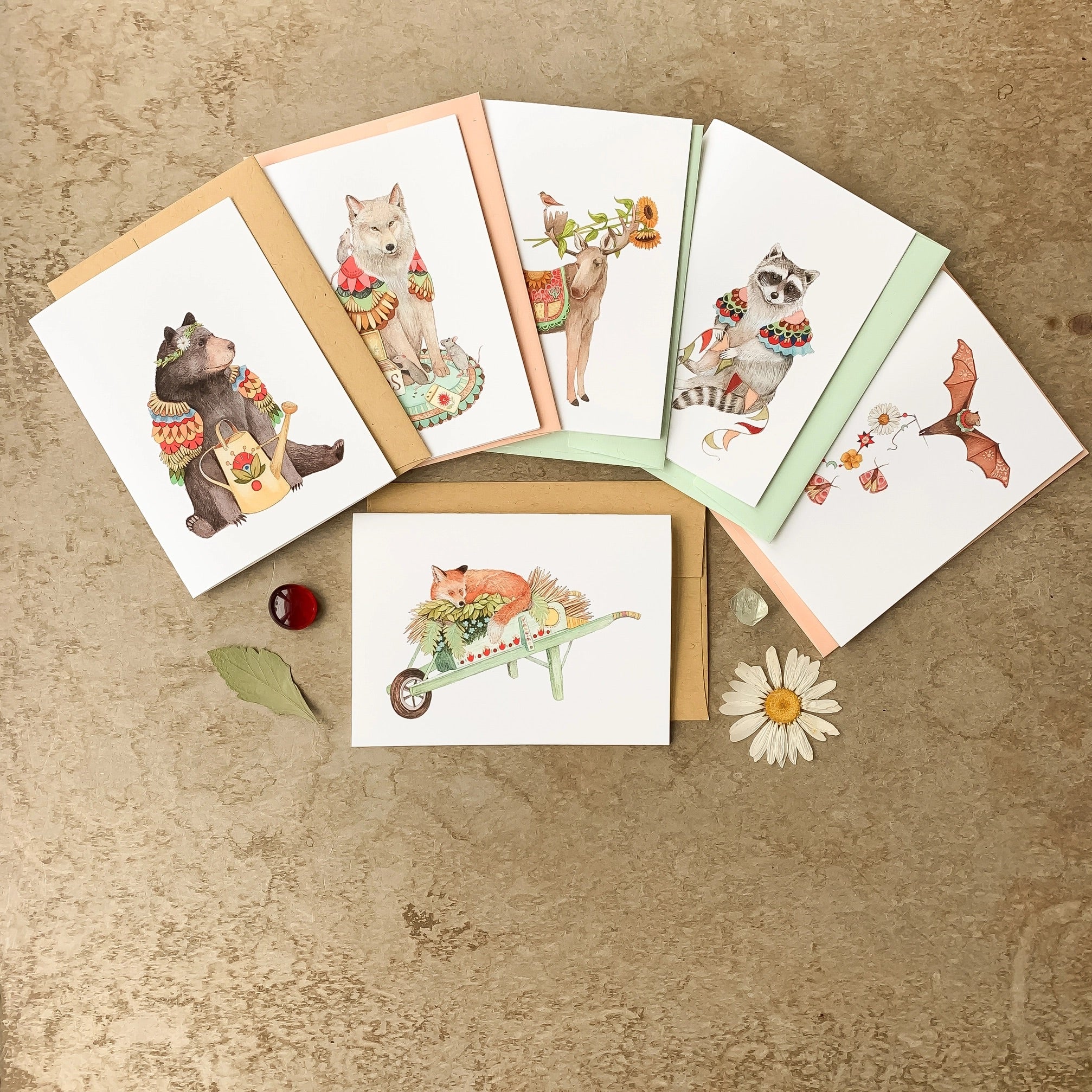 Woodland Garden Card Set