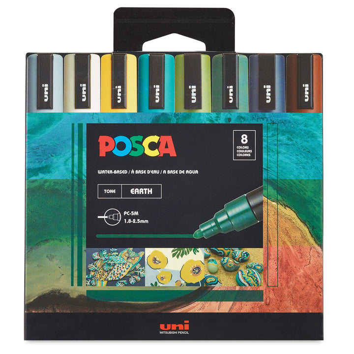 Posca Paint Pen Set - Earth PC-5M - Desert