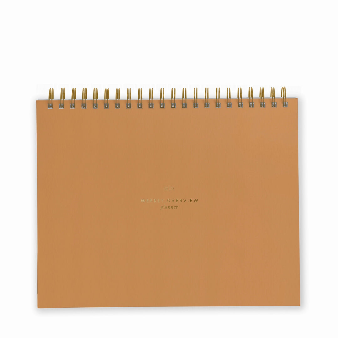 Weekly Overview Planner Undated - Autumn Spice