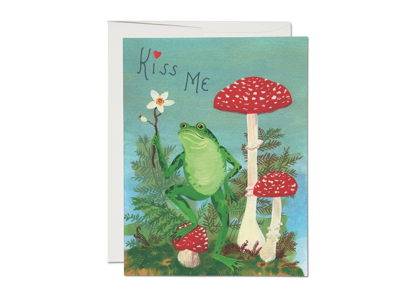 Froggy Kisses Card