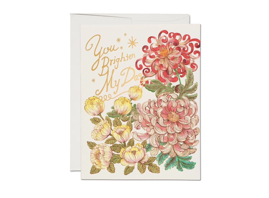 You Brighten My Day Card