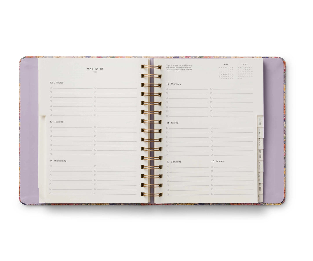 Mimi 17-Month Covered Spiral Planner - Academic Dated