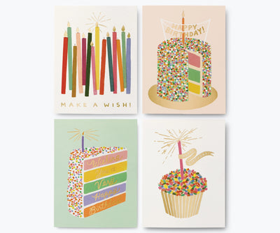 Birthday Candles Keepsake Card Box Set