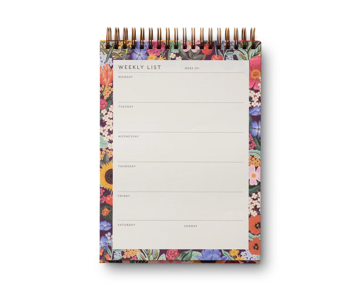 Blossom Top Spiral Weekly Planner