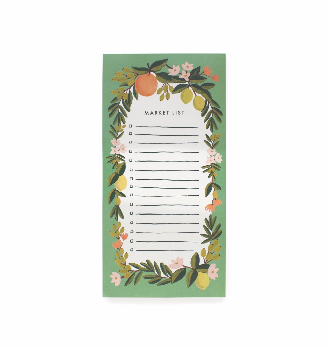 Citrus Floral Notepad
