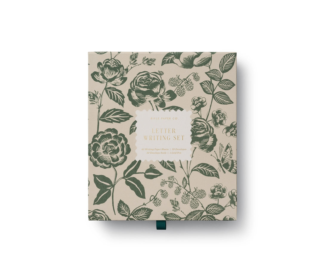 English Rose Letter Writing Box Set