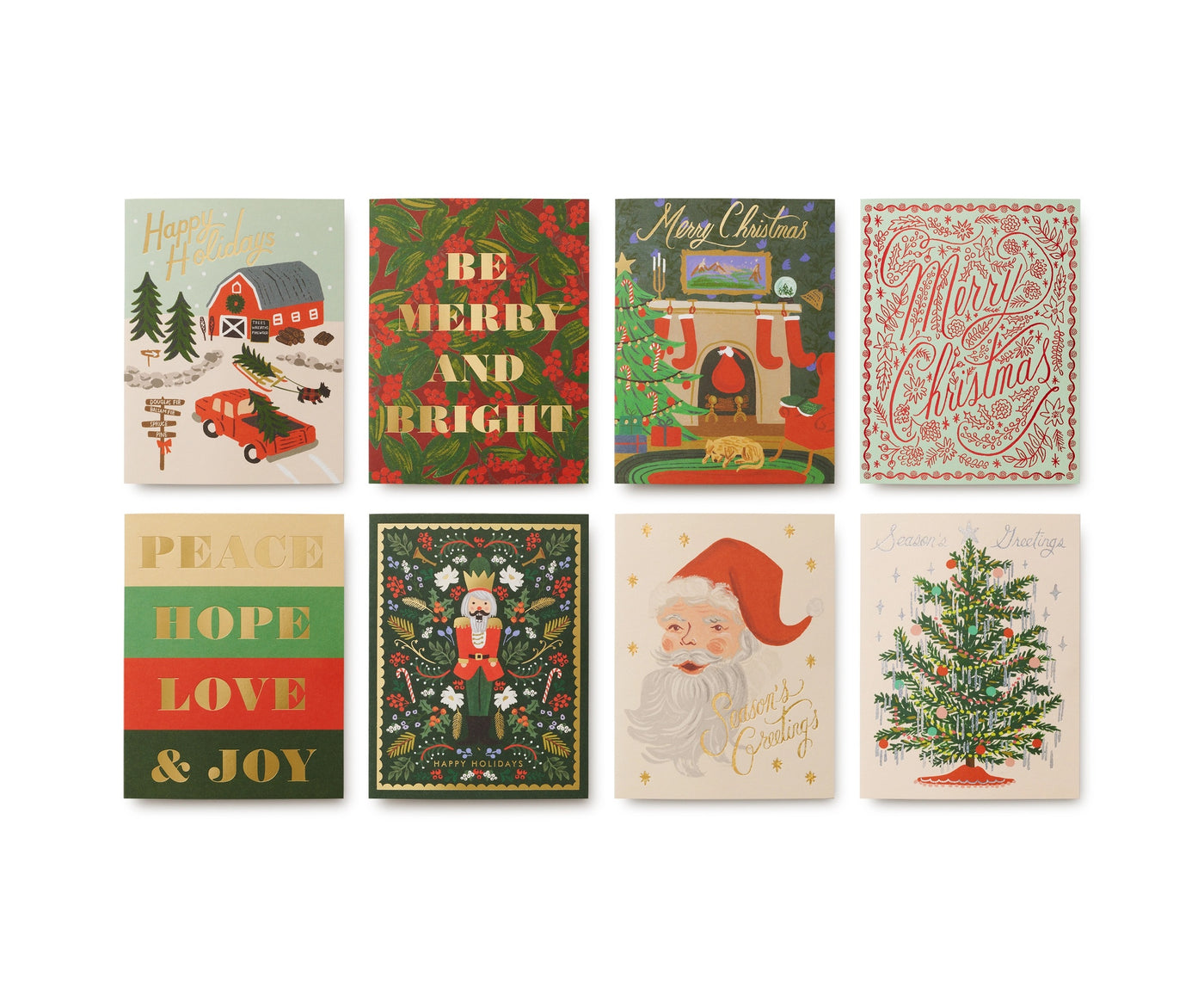 Holiday Wishes Red Card Box Set