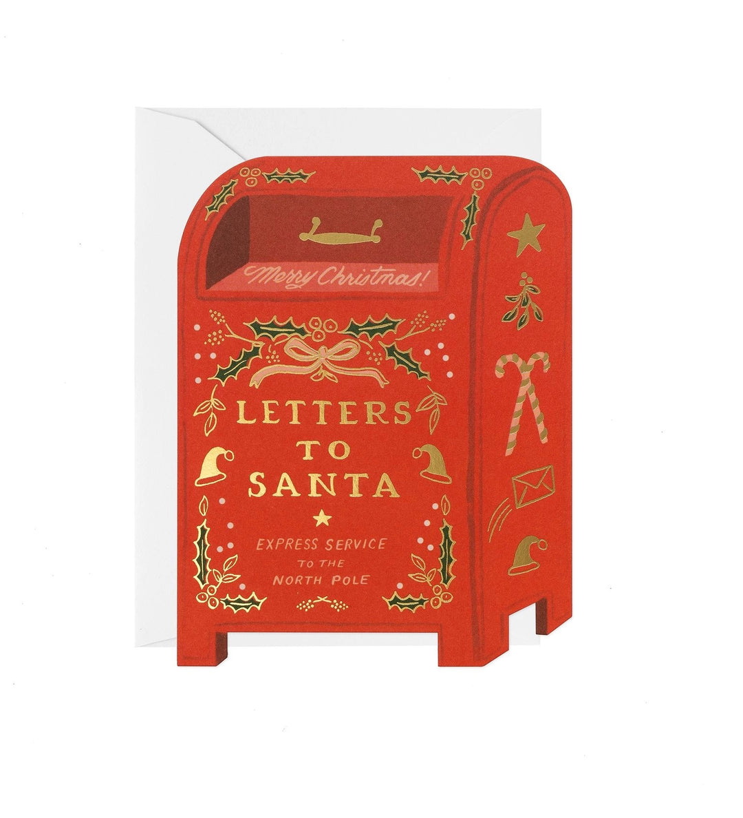 Letters To Santa Mailbox Card