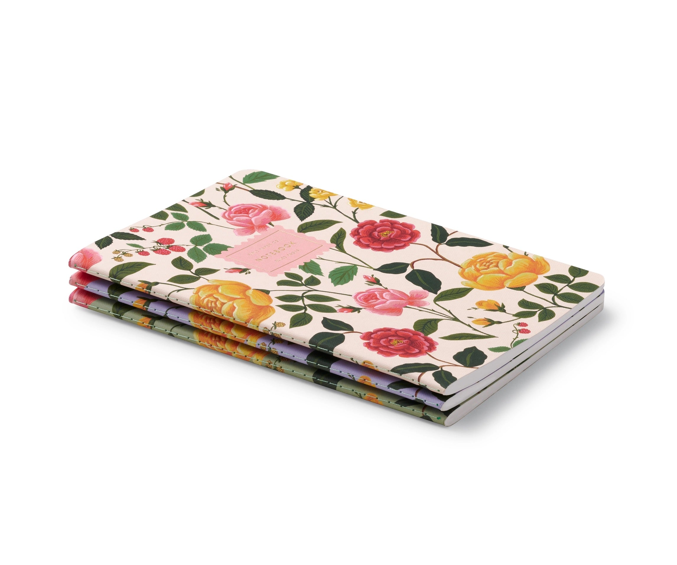 Rose Garden Notebook Set