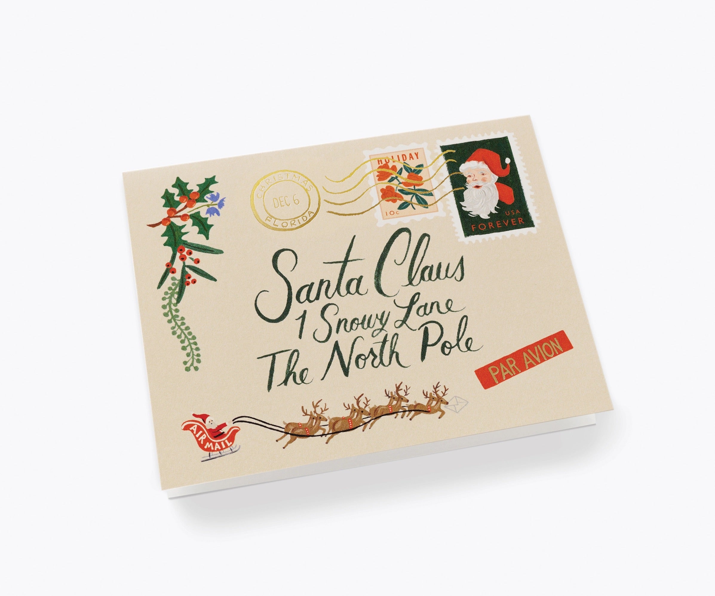 Santa Postage Card Box Set