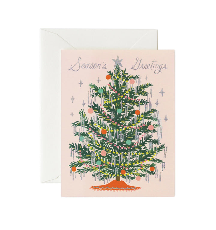 Tinsel Tree Card