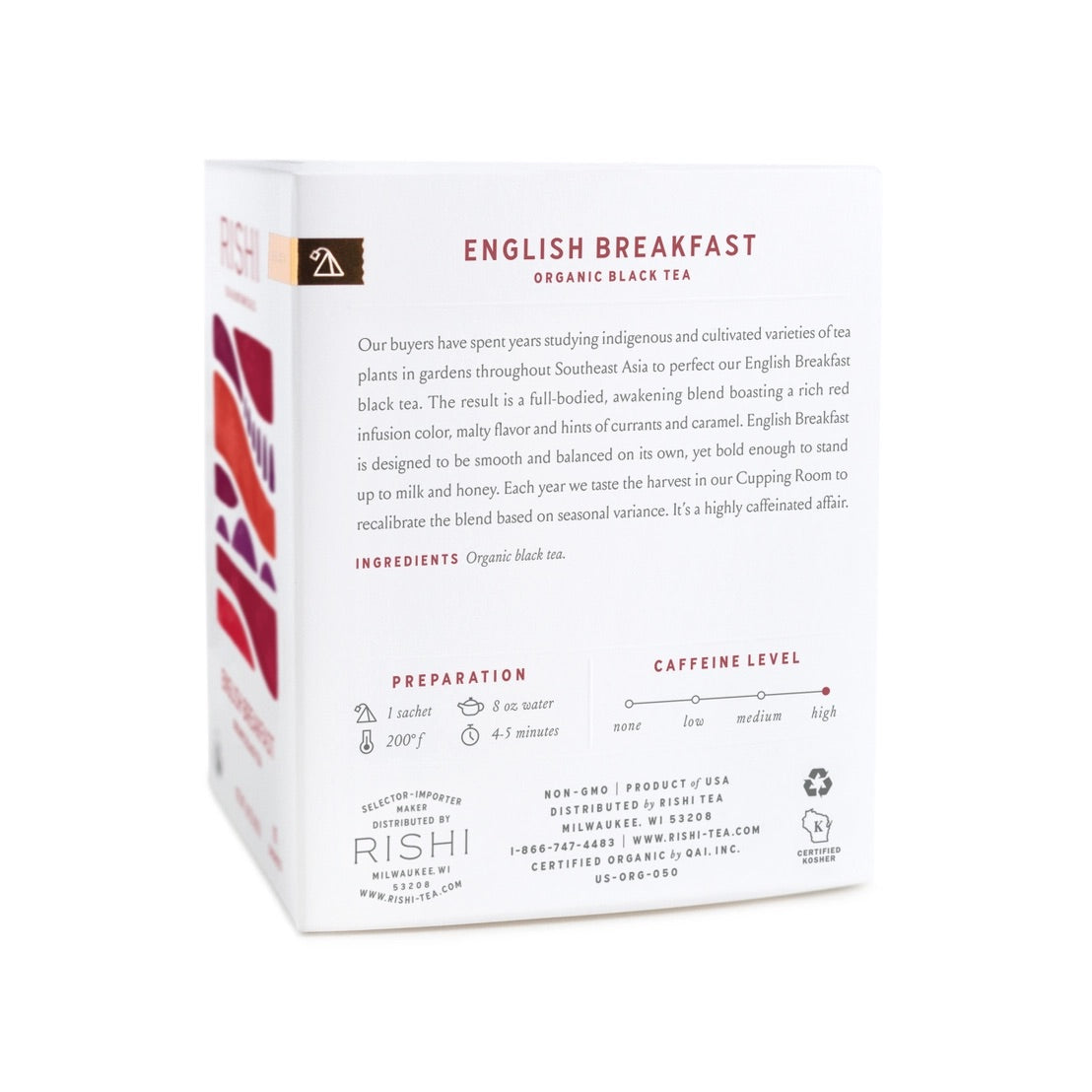 English Breakfast Organic Black Tea