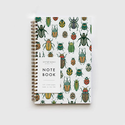Beetles Spiral Notebook