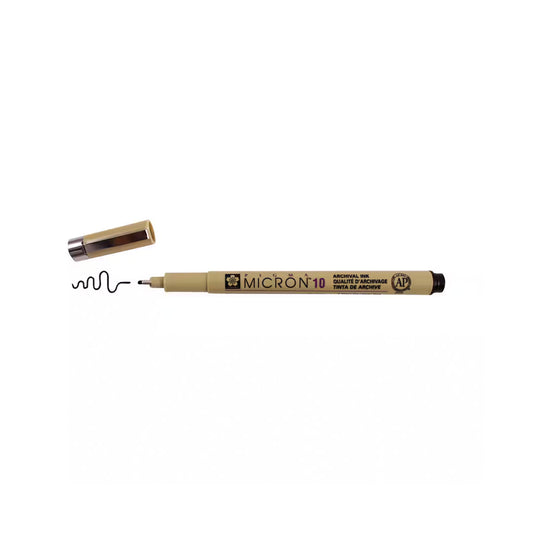 Sakura Pigma Micron Pen - Black 10