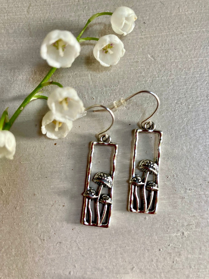 Mushroom Earrings