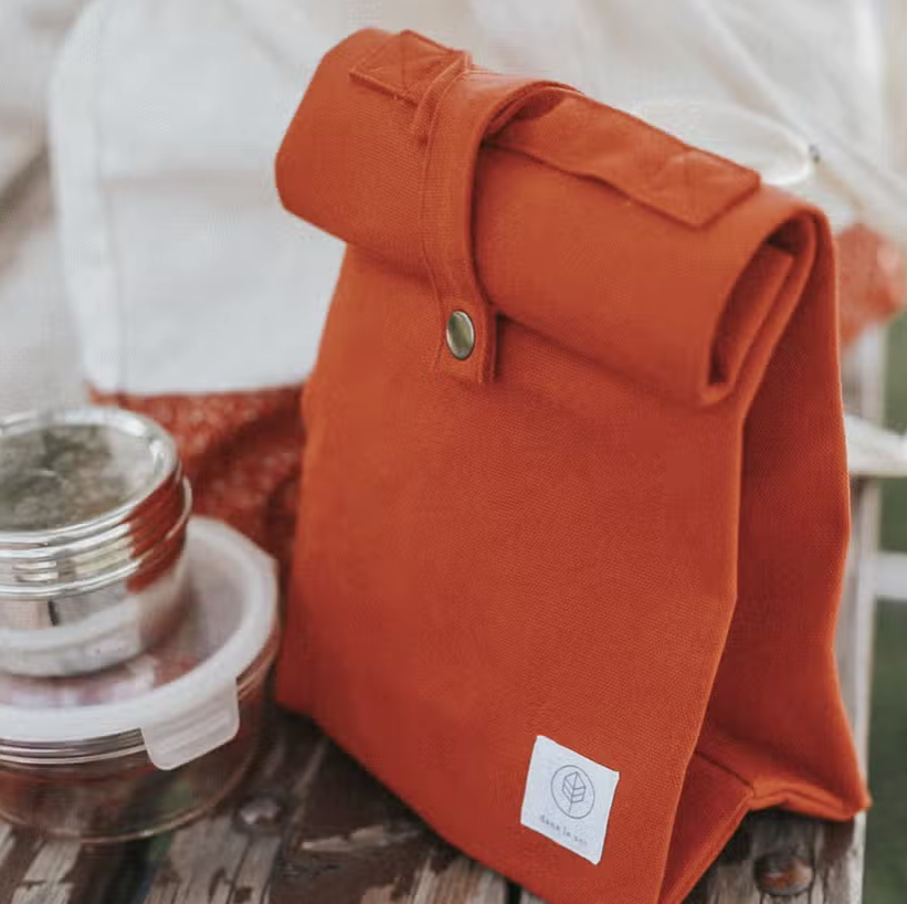 Insulated Lunch Bag - Persimmon