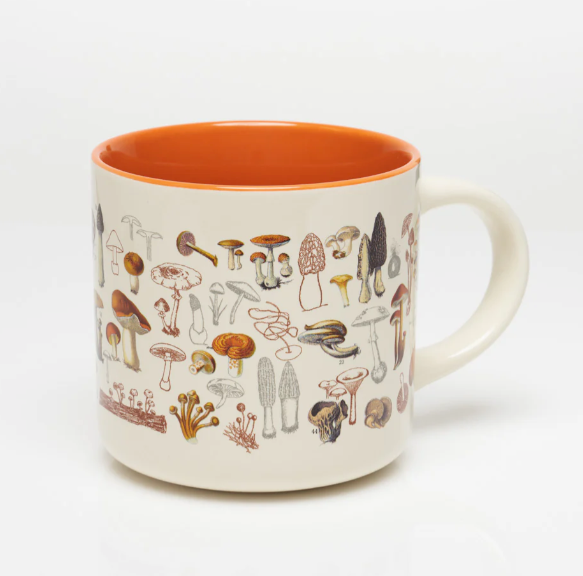 Woodland Mushrooms Ceramic Mug