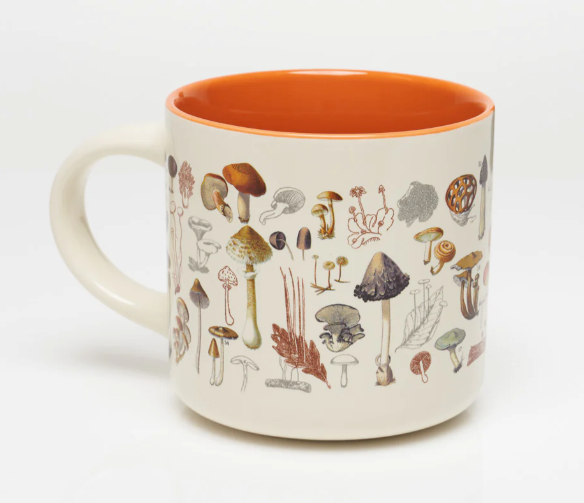 Woodland Mushrooms Ceramic Mug