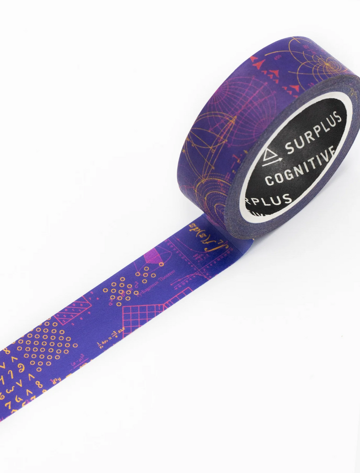 Equations That Changed The World Washi Tape