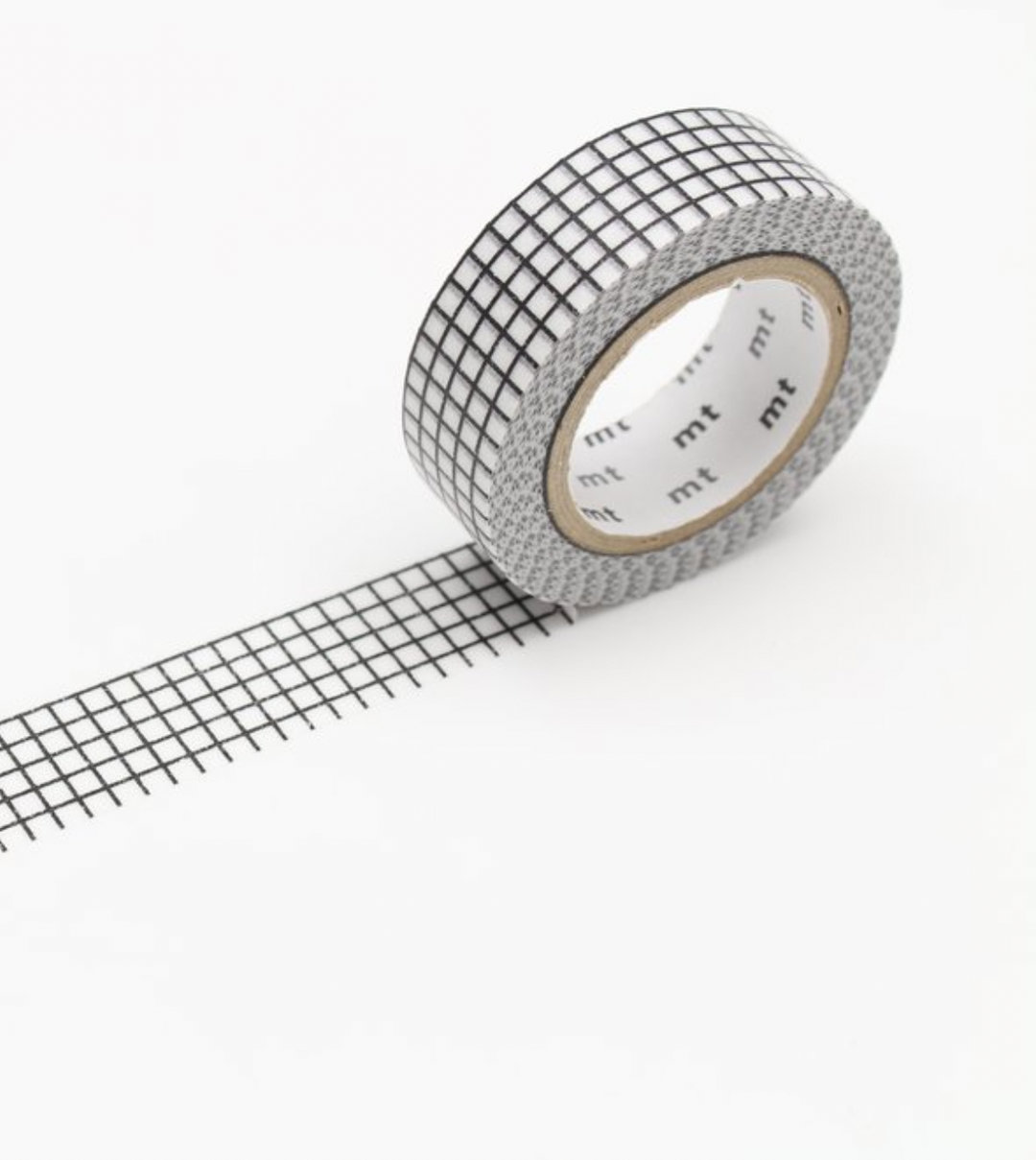 Black & White Grid Washi Tape