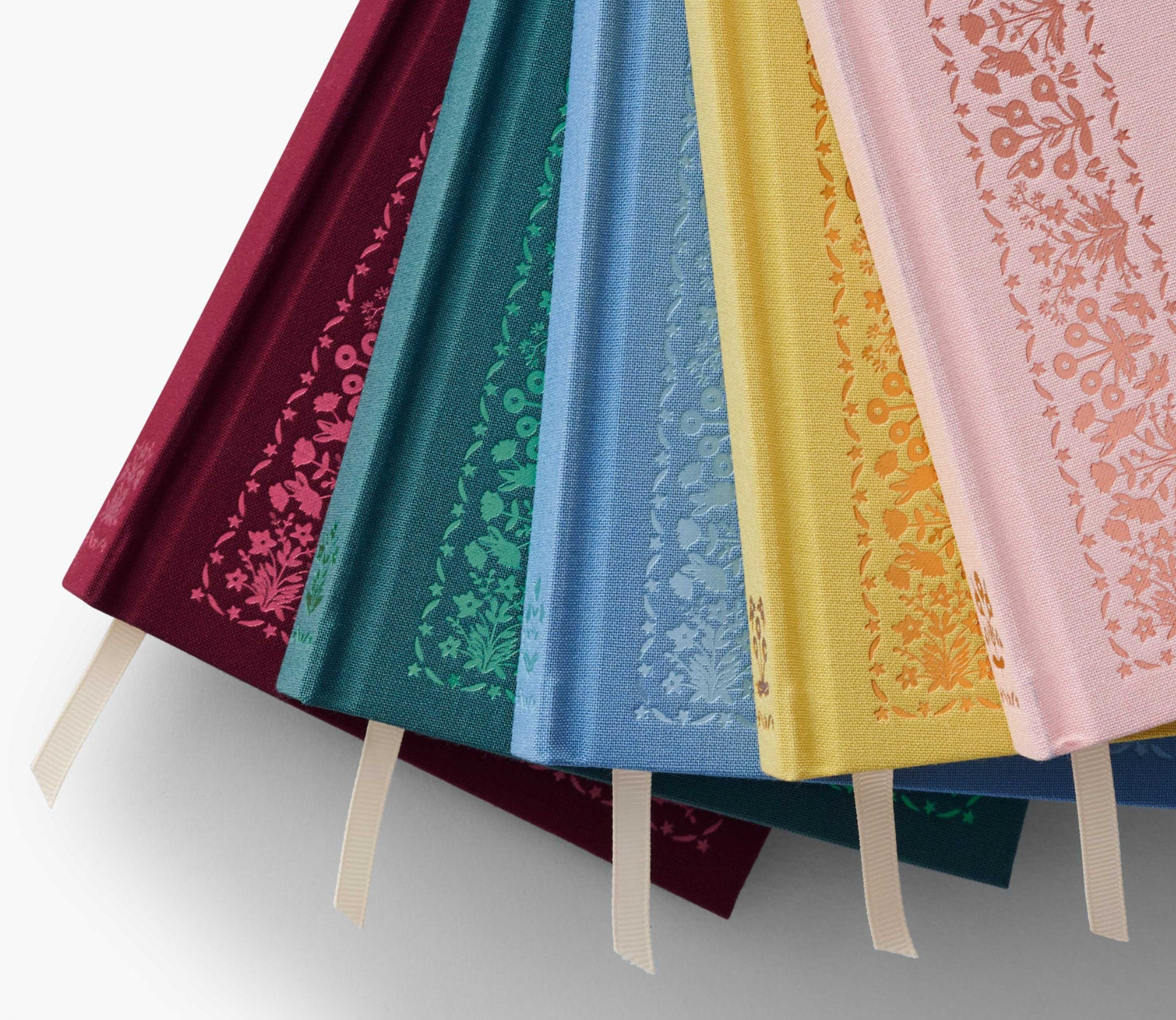 Boxed Fabric Journal Collection - Set of 5