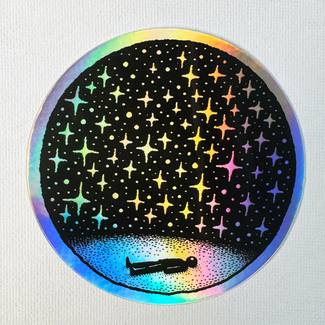 Holographic Stargazer Sticker