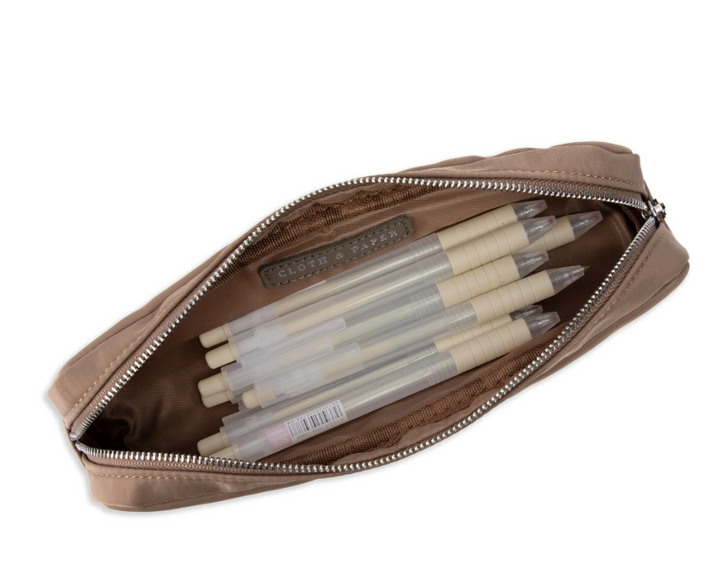 Nylon Pencil Pouch - 3 Colors