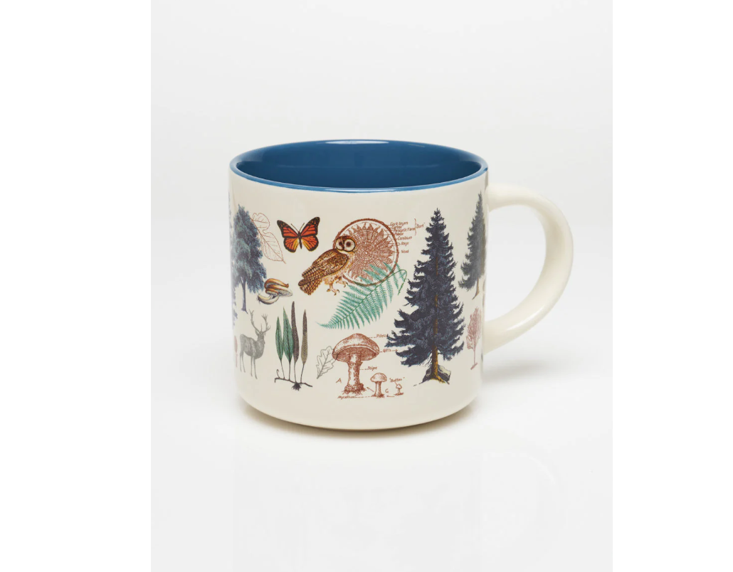 Woodland Forest Ceramic Mug