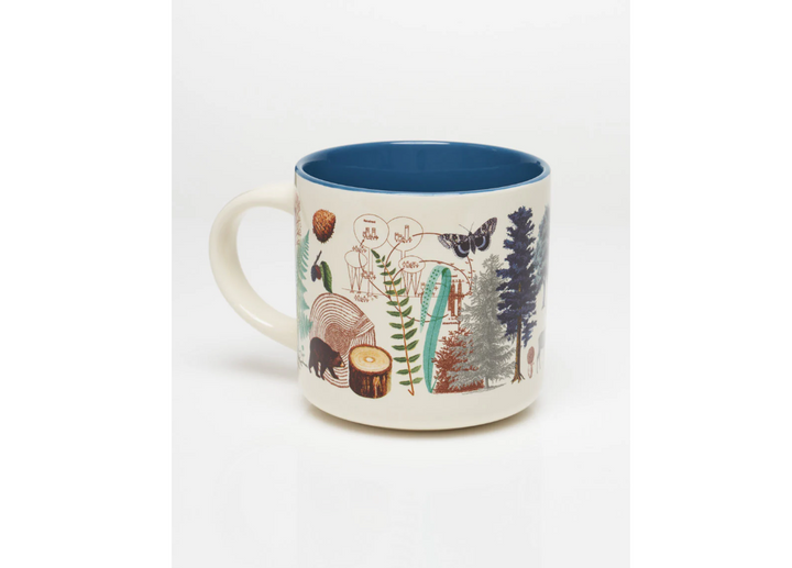 Woodland Forest Ceramic Mug
