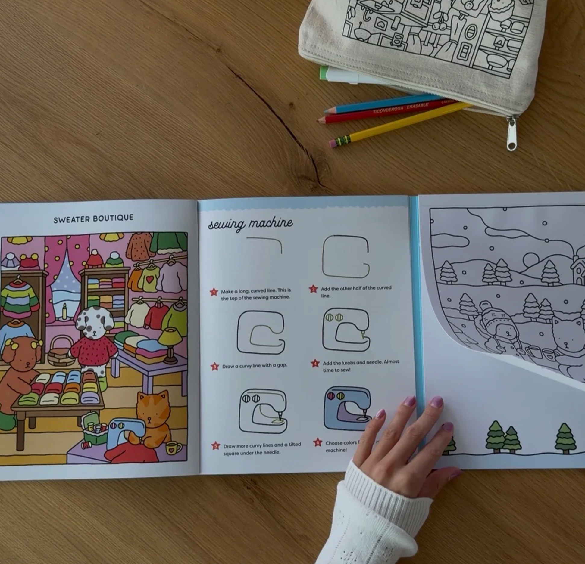 Bobbie Goods - Cozy Coloring & Drawing Book
