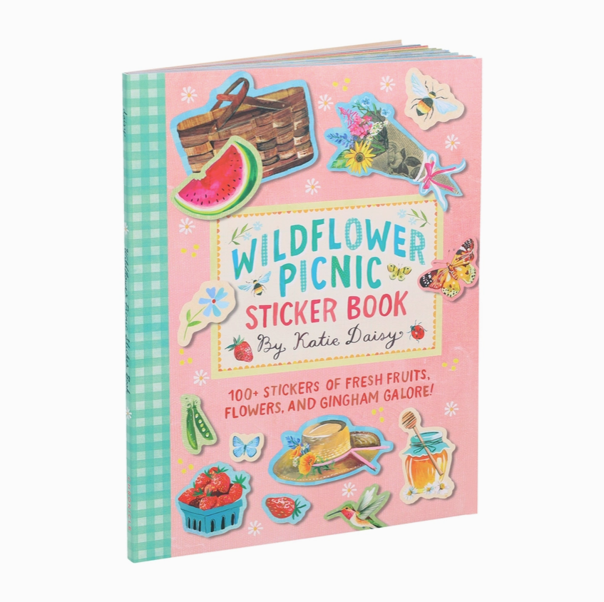 Katie Daisy's Wildflower Picnic Sticker Book