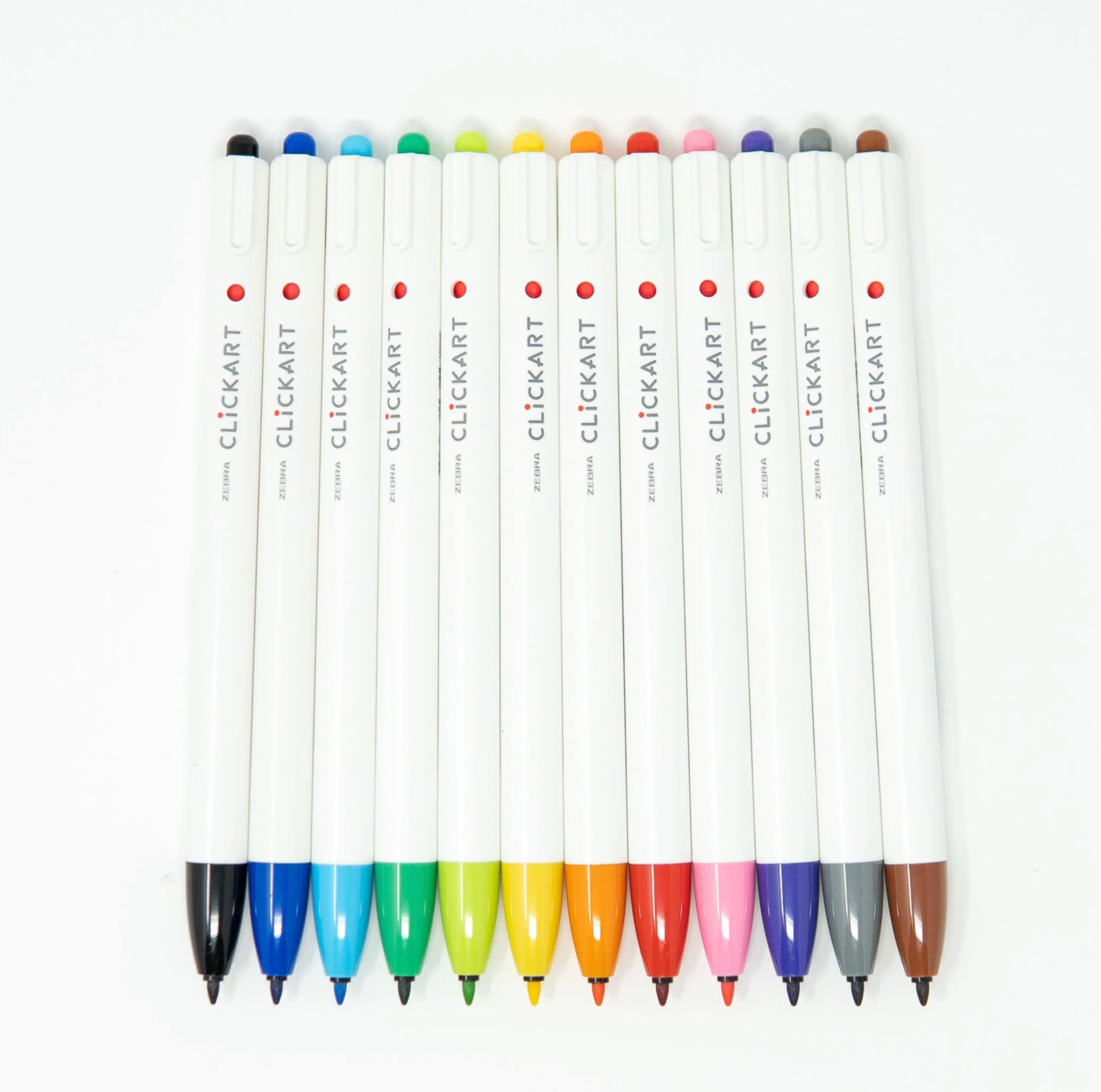 Zebra ClickArt Pens - 4 Assorted Colorways