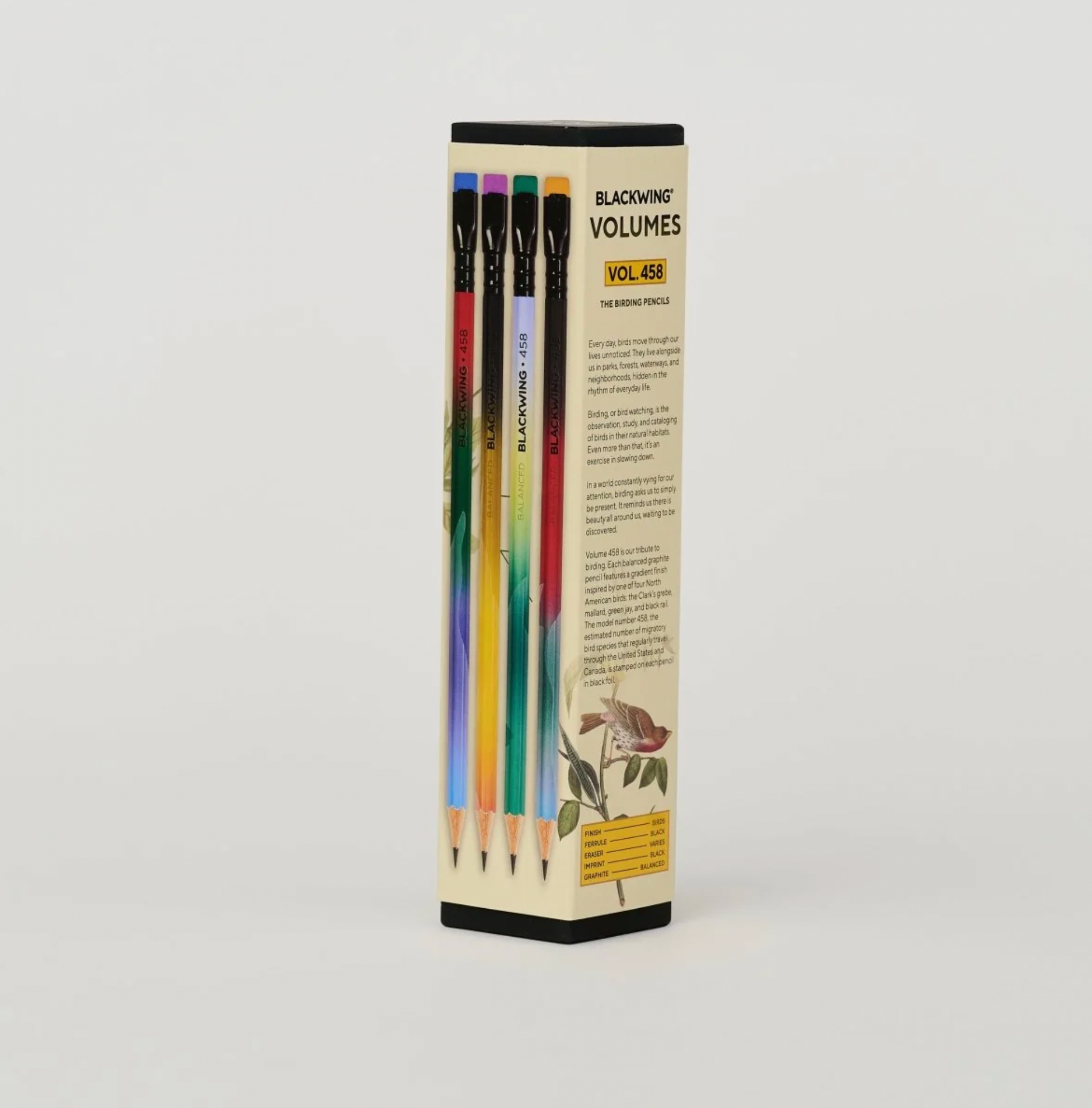 Blackwing Volume 458 Pencil Set - Birding