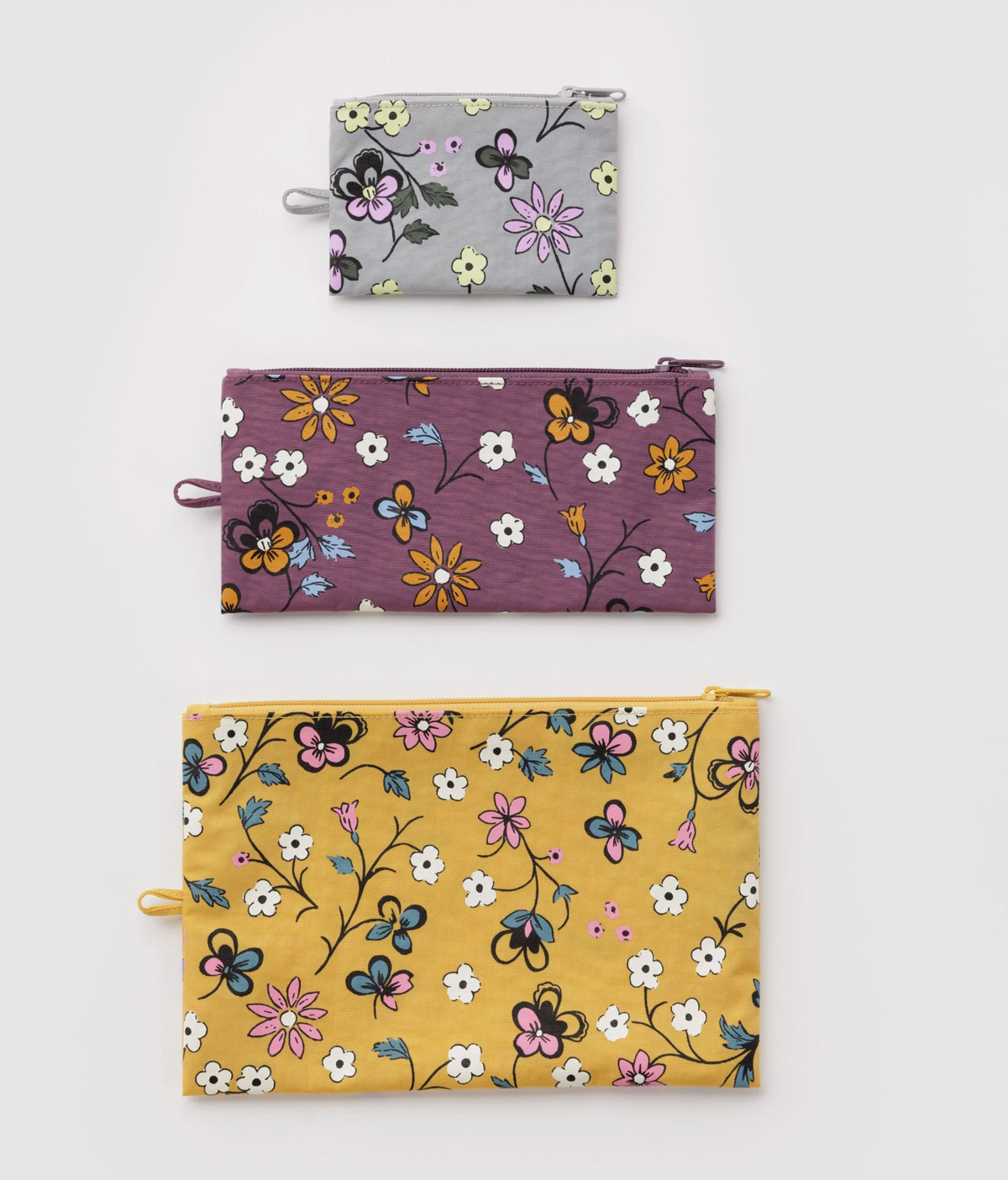 Fall Florals - Pouch Set of 3
