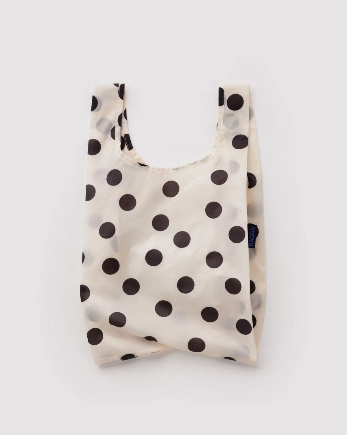 Baby Baggu - Cream & Black Polka Dot