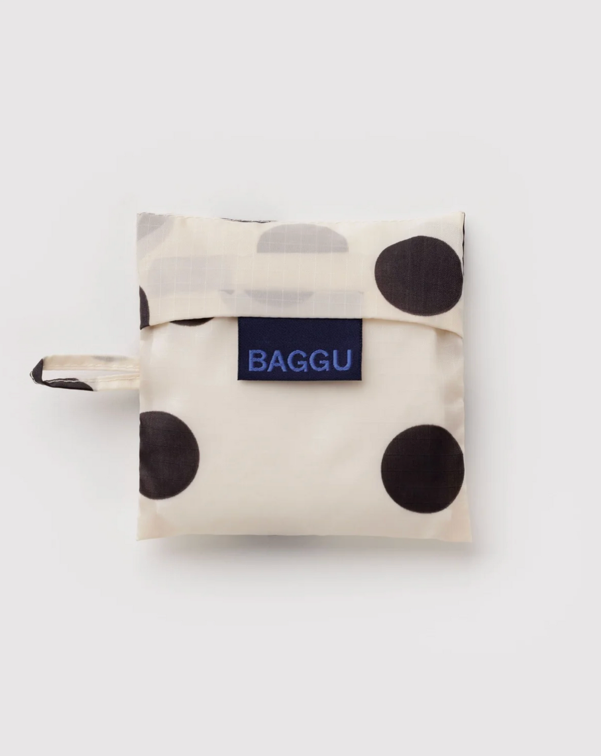 Baby Baggu - Cream & Black Polka Dot