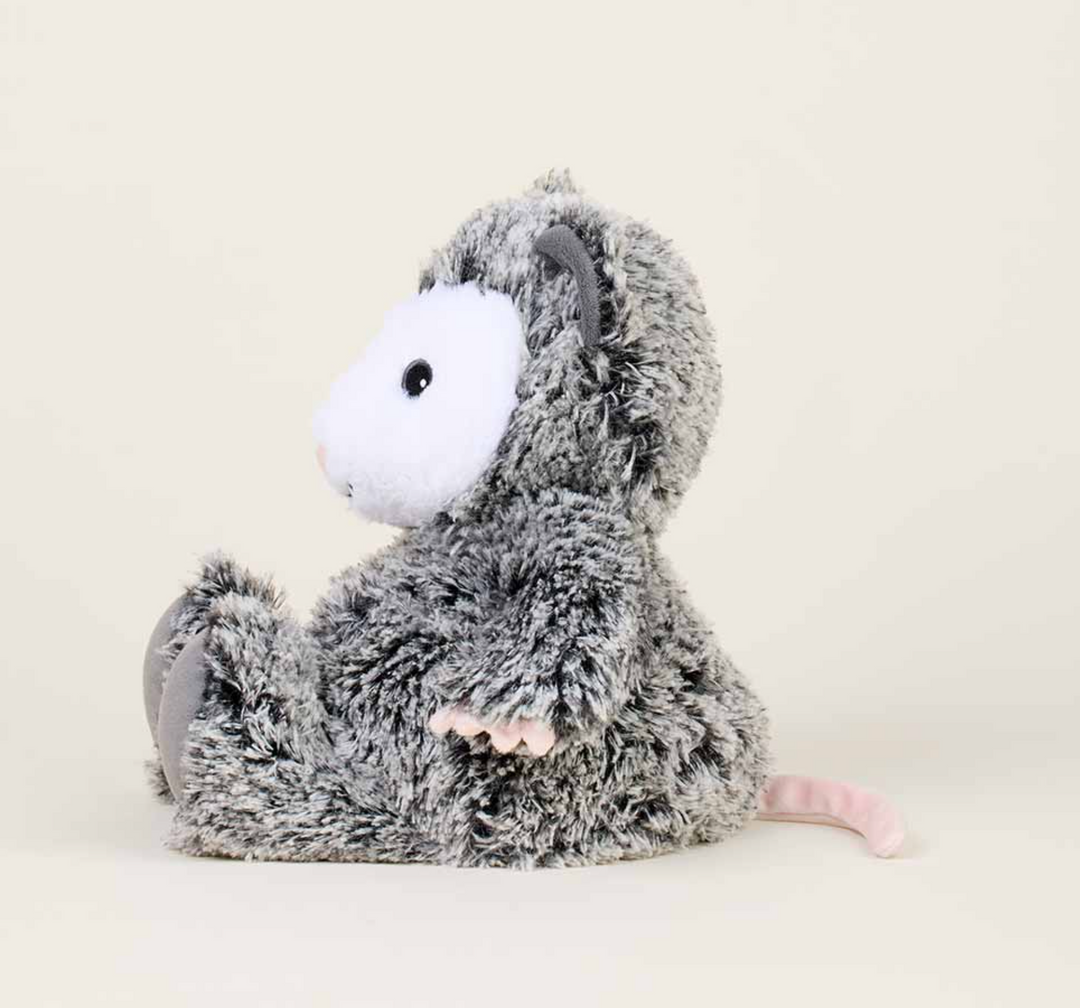 Odis the Opossum - Warmies Stuffed Opossum