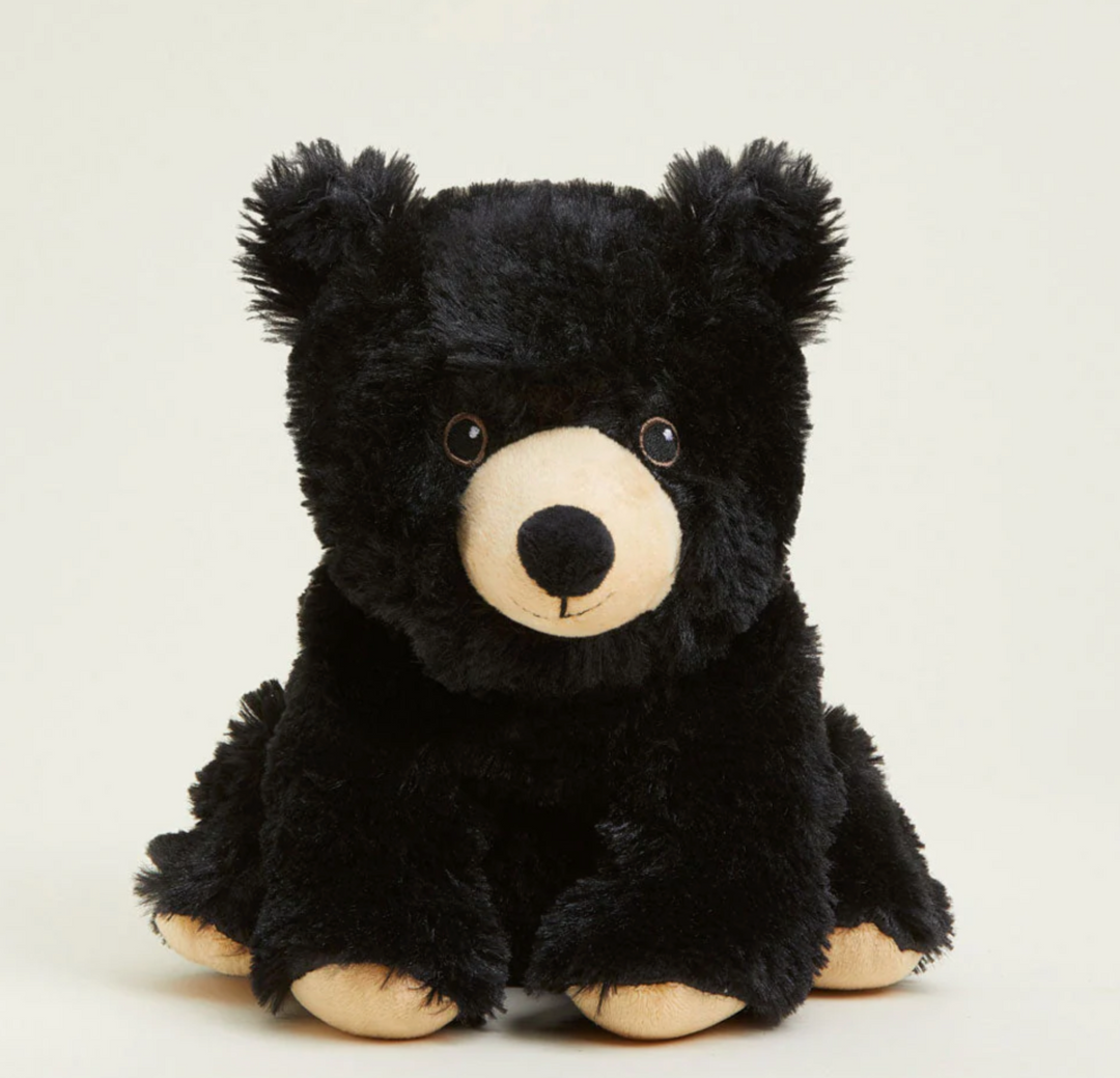 Blackberry the Bear - Warmies Stuffed Black Bear