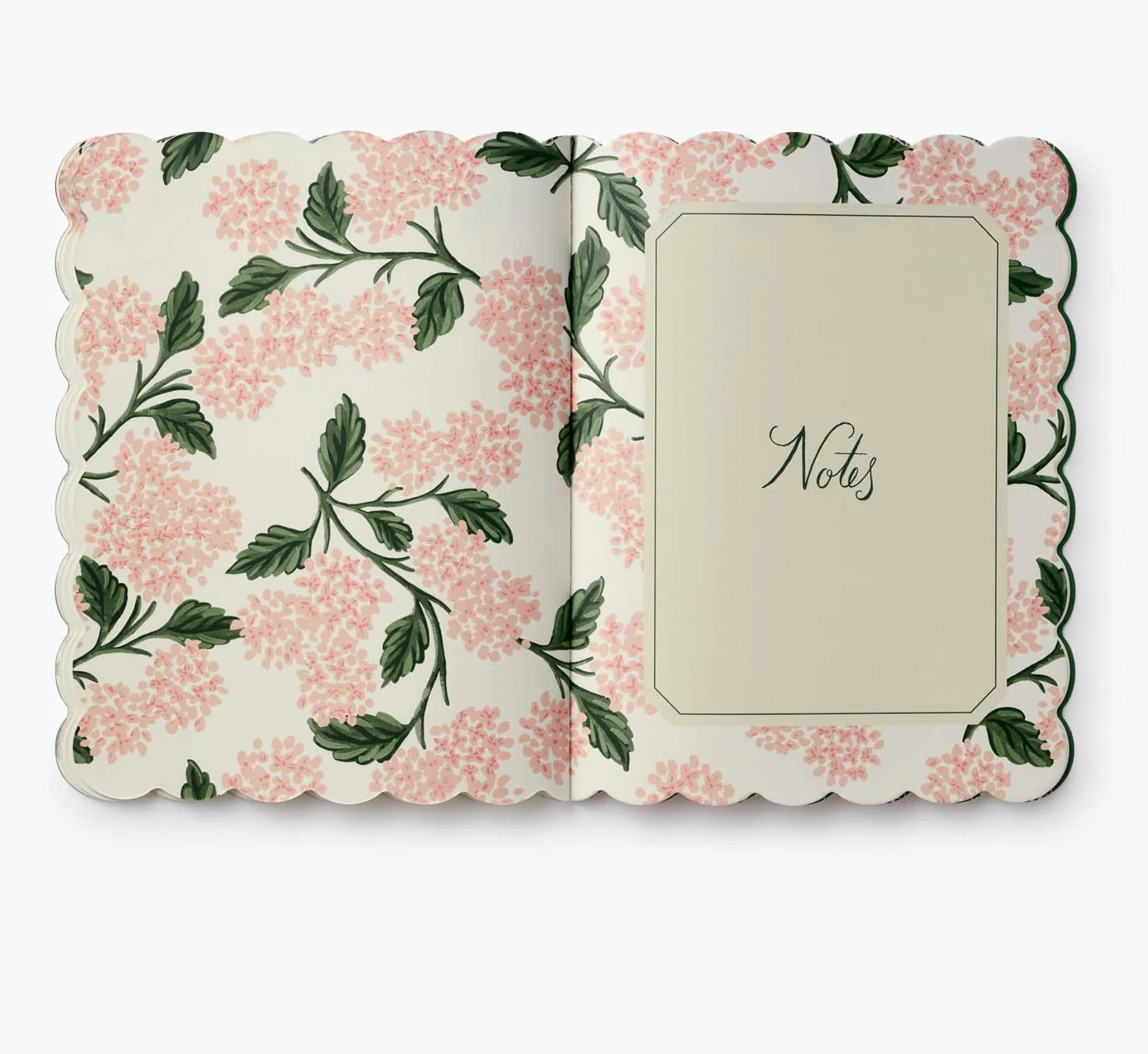 2027 Pink Hydrangea 12-Month Academic Appointment Notebook