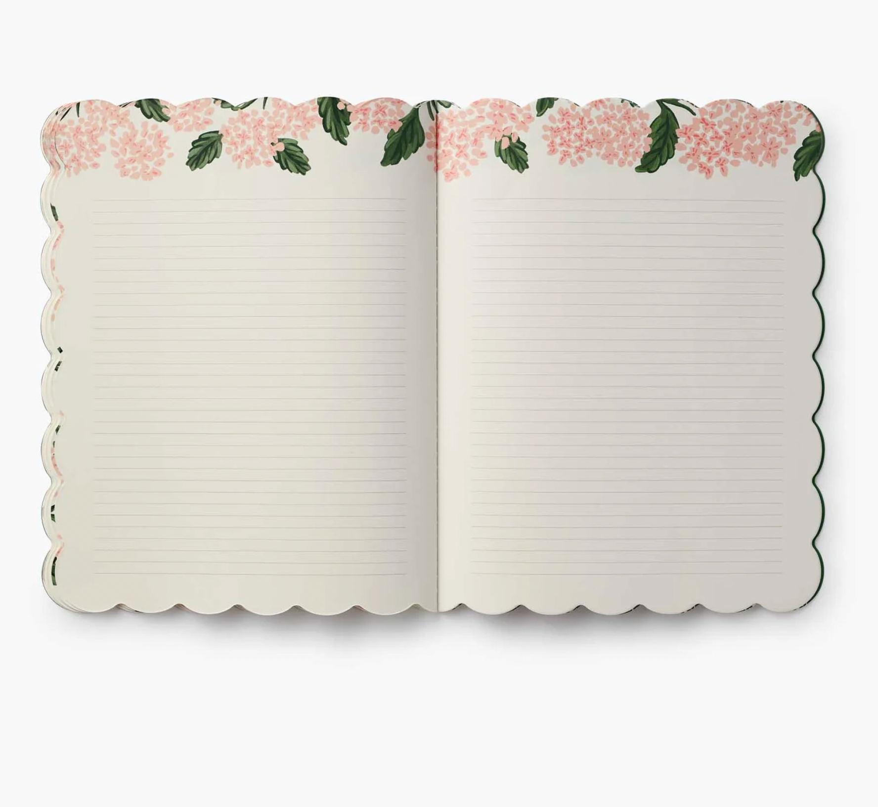 2027 Pink Hydrangea 12-Month Academic Appointment Notebook